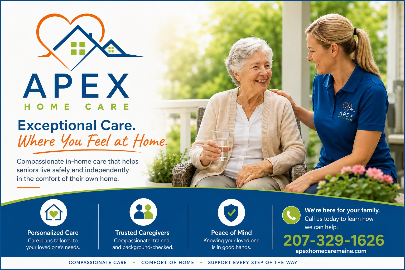 Summer Safety Tips for Seniors at Home in Maine: Prevent Heat, Falls & Dehydration